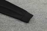 2024 Black Half Pull Tracksuit