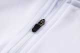 2024 White Half Pull Tracksuit