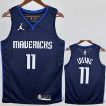 2021/22 MAVERICKS IRVING #11 Dark Blue NBA Jerseys