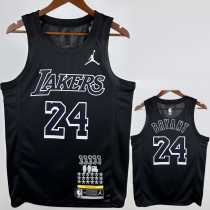 2022/23 LAKERS BRYANT #24 Black NBA Jerseys