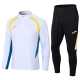 2024 White Half Pull Tracksuit