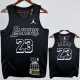 2022/23 LAKERS JAMES #23 Black NBA Jerseys