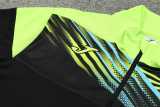 2024 Black Half Pull Tracksuit