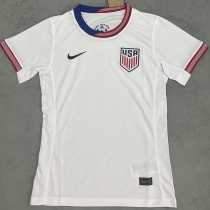 2024 USA Home White Fans Women Soccer jersey