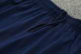 2024 Dark Blue Half Pull Tracksuit