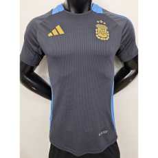 2024 Argentina Gray Player Training Shirts
