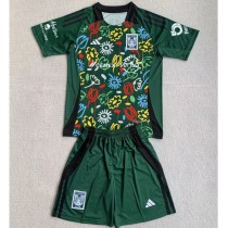 2024/25 Tigres UANL Special Edition Green Fans Kids Soccer jersey