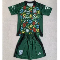2024/25 Tigres UANL Special Edition Green Fans Kids Soccer jersey