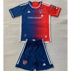 2024/25 FC Dallas Home Blue Fans Kids Soccer jersey