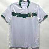 2006 Mexico Away White Retro Soccer jersey