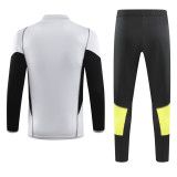 2024/25 Flamengo Gray Half Pull Tracksuit
