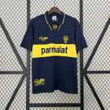 1994/95 Boca Juniors Home Dark Blue Retro Soccer jersey