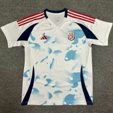 2024 Costa Rica Away White Fans Soccer jersey