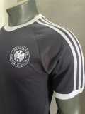 2024 Germany Black Casual Cotton T-shirt