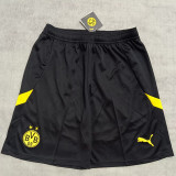 2024/25 Dortmund Home Black Fans Soccer Shorts