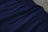 2024 Italy Dark Blue Kids Half Pull Tracksuit