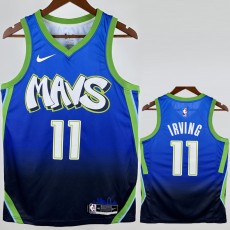 2018/19 MAVERICKS IRVING #11 Blue NBA Jerseys