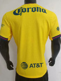 2024/25 Club America Home Yellow Player Soccer jersey
