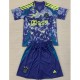 2024/25 Ajax Away Purple Fans Kids Soccer jersey