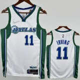 2023 KNICKS IRVING #11 White NBA Jerseys