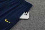 2024 Brazil Azure Half Pull Tracksuit
