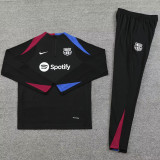 2024/25 BAR Black Kids Half Pull Tracksuit