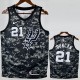 2022/23 SA SPURS DUNCAN #21 Black NBA Jerseys