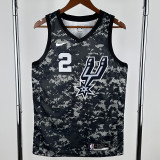 2022/23 SA SPURS LEONARD #2 Black NBA Jerseys