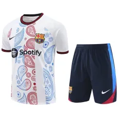 2024/25 BAR White Training Shorts Suit