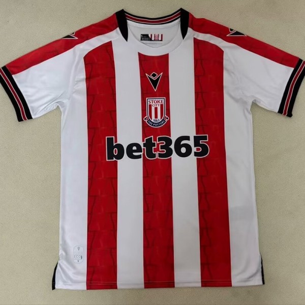 2024/25 Stoke City Home Red Fans Soccer jersey