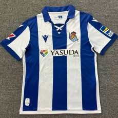 2024/25 Real Sociedad Home Blue Fans Soccer jersey