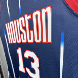 2022/23 ROCKETS Dark Blue NBA Jerseys