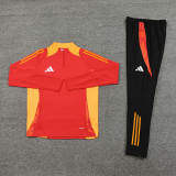 2024 Red Half Pull Tracksuit
