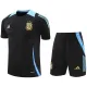 2024 Argentina Black Training Shorts Suit