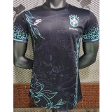 2024 Brazil Special Edition Black Player Soccer jersey