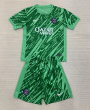 2024/25 PSG GKG Green Fans Kids Soccer jersey