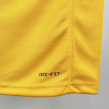 2022/23 LAKERS WESTBROOK #0 Yellow NBA Jerseys