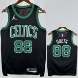 2022/23 CELTICS QUETA #88 Black NBA Jerseys