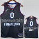 2020/21 76ERS MAXEY #0 Black NBA Jerseys