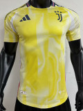 [PLAYER] 2024/25 JUV Away Yellow Player Soccer jersey