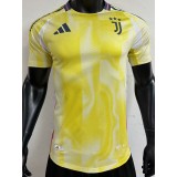 [PLAYER] 2024/25 JUV Away Yellow Player Soccer jersey