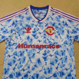 2020/21 Man Utd Classic Edition Blue Fans Soccer jersey
