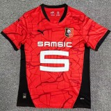 2024/25 Stade Rennais Home Red Fans Soccer jersey