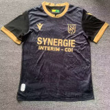 2024/25 FC Nantes Away Black Fans Soccer jersey