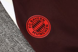 2024/25 Bayern Crimson Half Pull Tracksuit