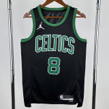 2022/23 CELTICS PORZINGIS #8 Black NBA Jerseys