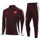 2024/25 Bayern Crimson Half Pull Tracksuit