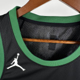 2022/23 CELTICS HOLIDAY #4 Black NBA Jerseys