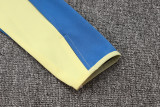 2024/25 Ajax Yellow Half Pull Tracksuit