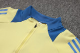 2024/25 Ajax Yellow Half Pull Tracksuit